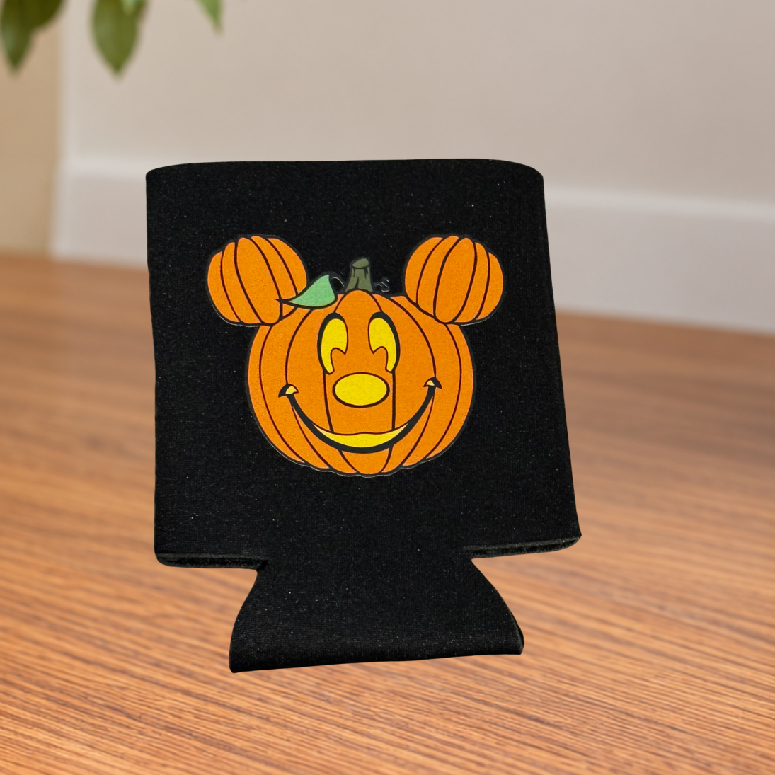 Mickey Mouse Pumpkin Halloween Can Koozie