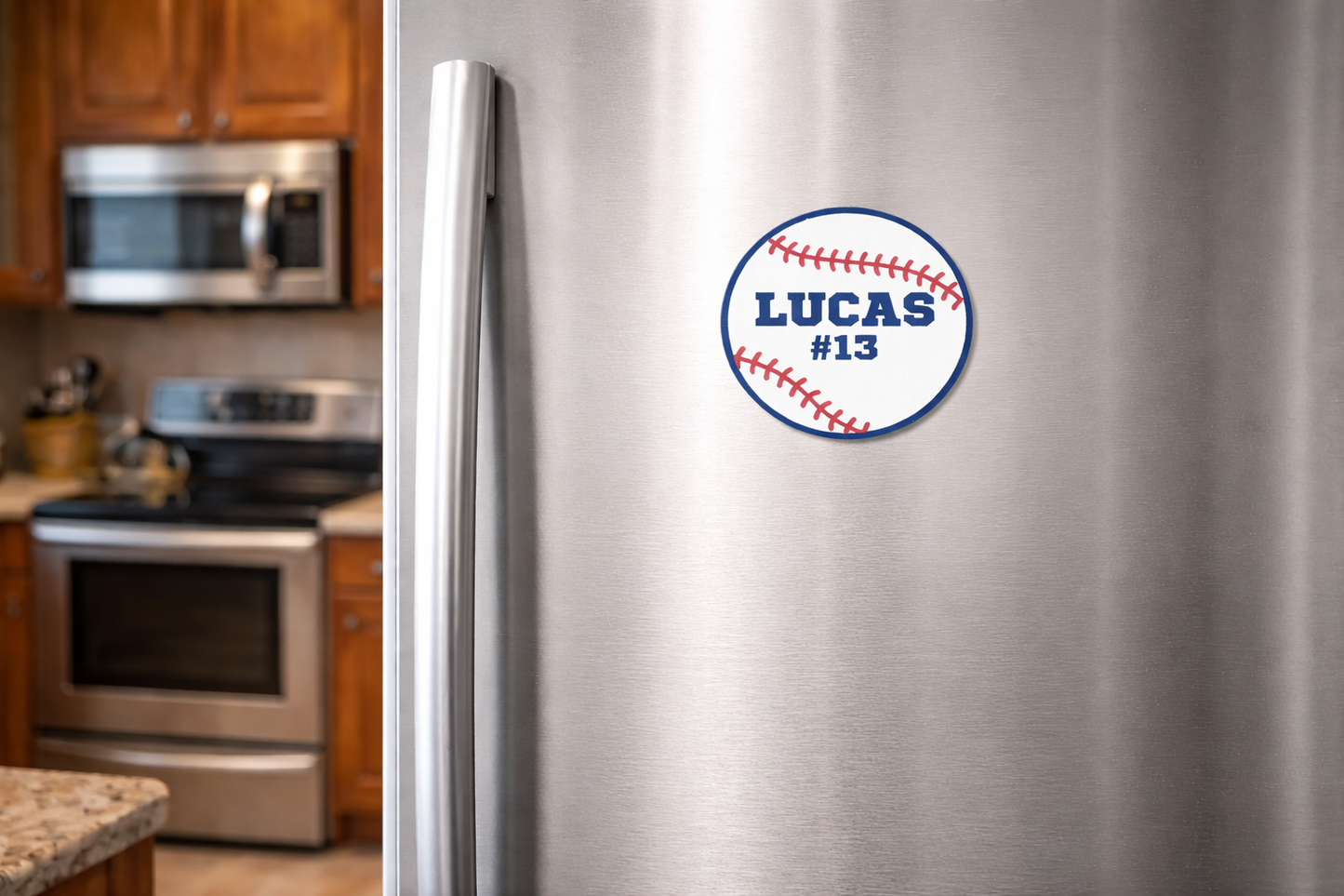 Baseball Magnet Custom Personalized