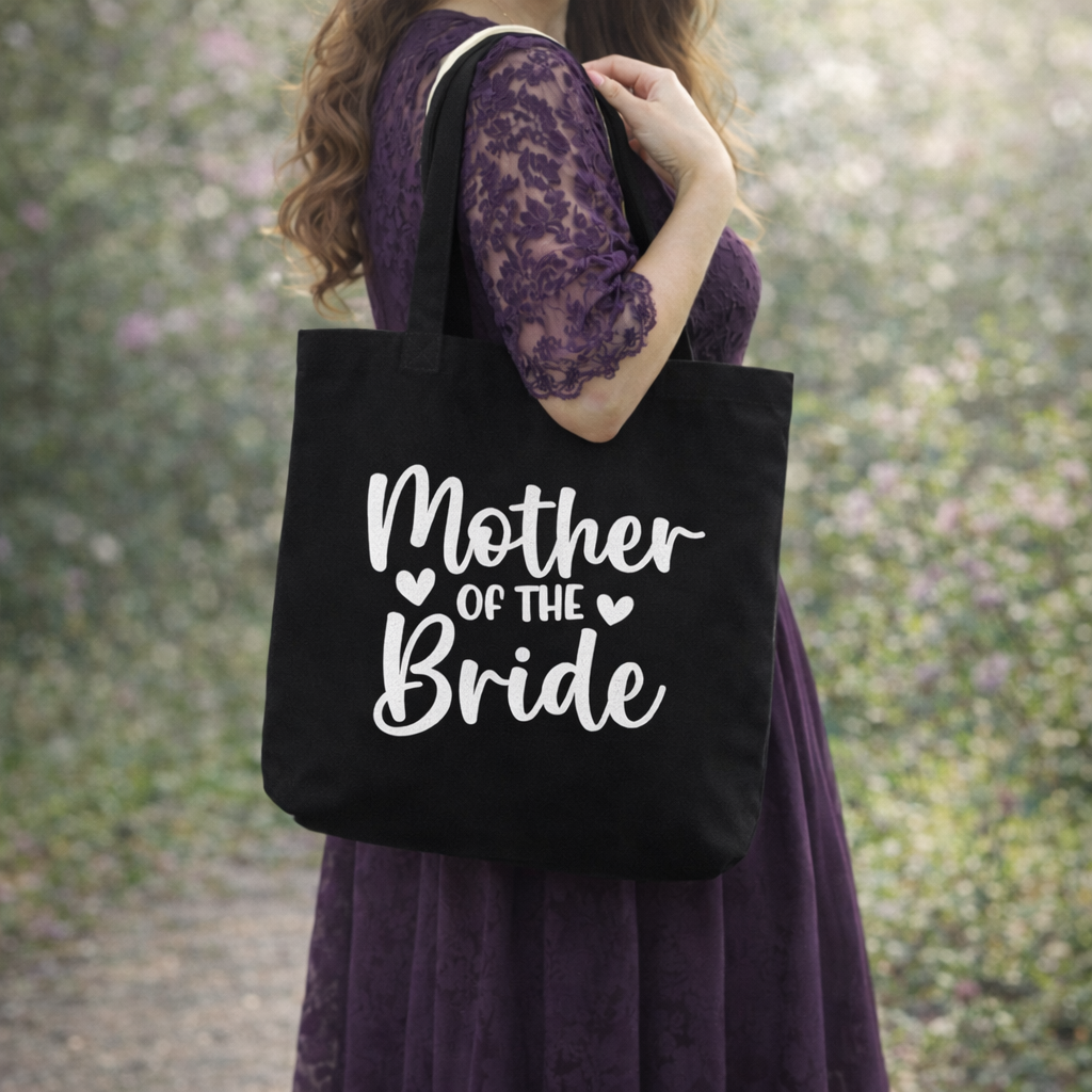Mother of the Bride Canvas Tote Bag