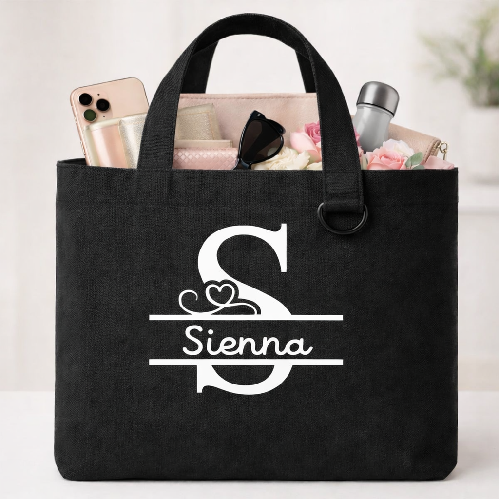 Personalized Name Medium Tote Bag