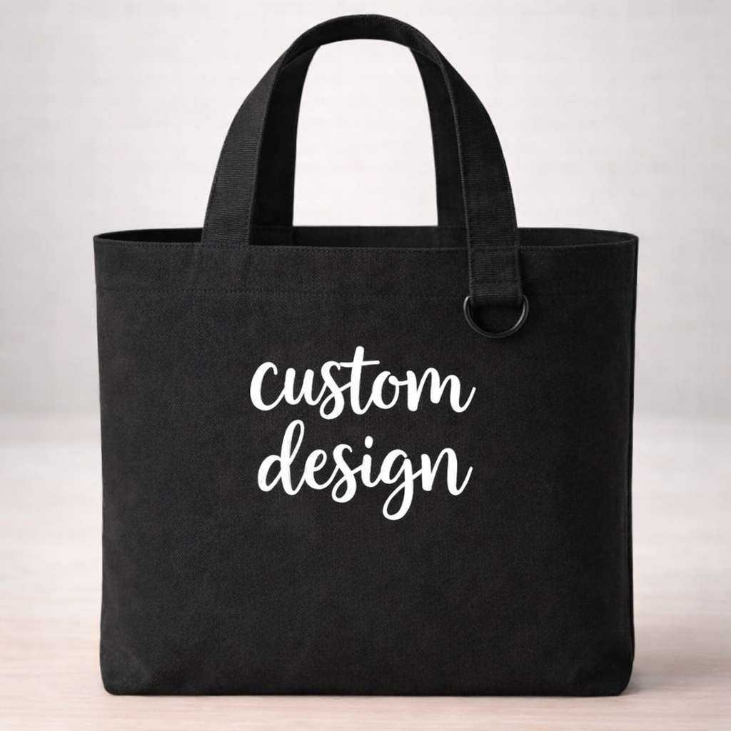 Custom Design Medium Canvas Tote