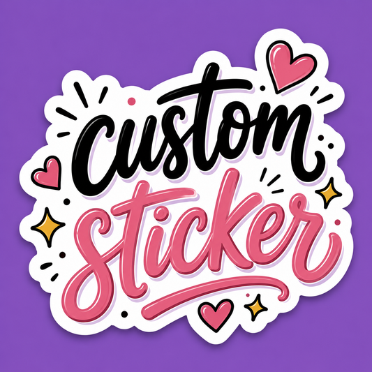 Custom 2” Sticker Pack Bundle | Personalized Die Cut Stickers