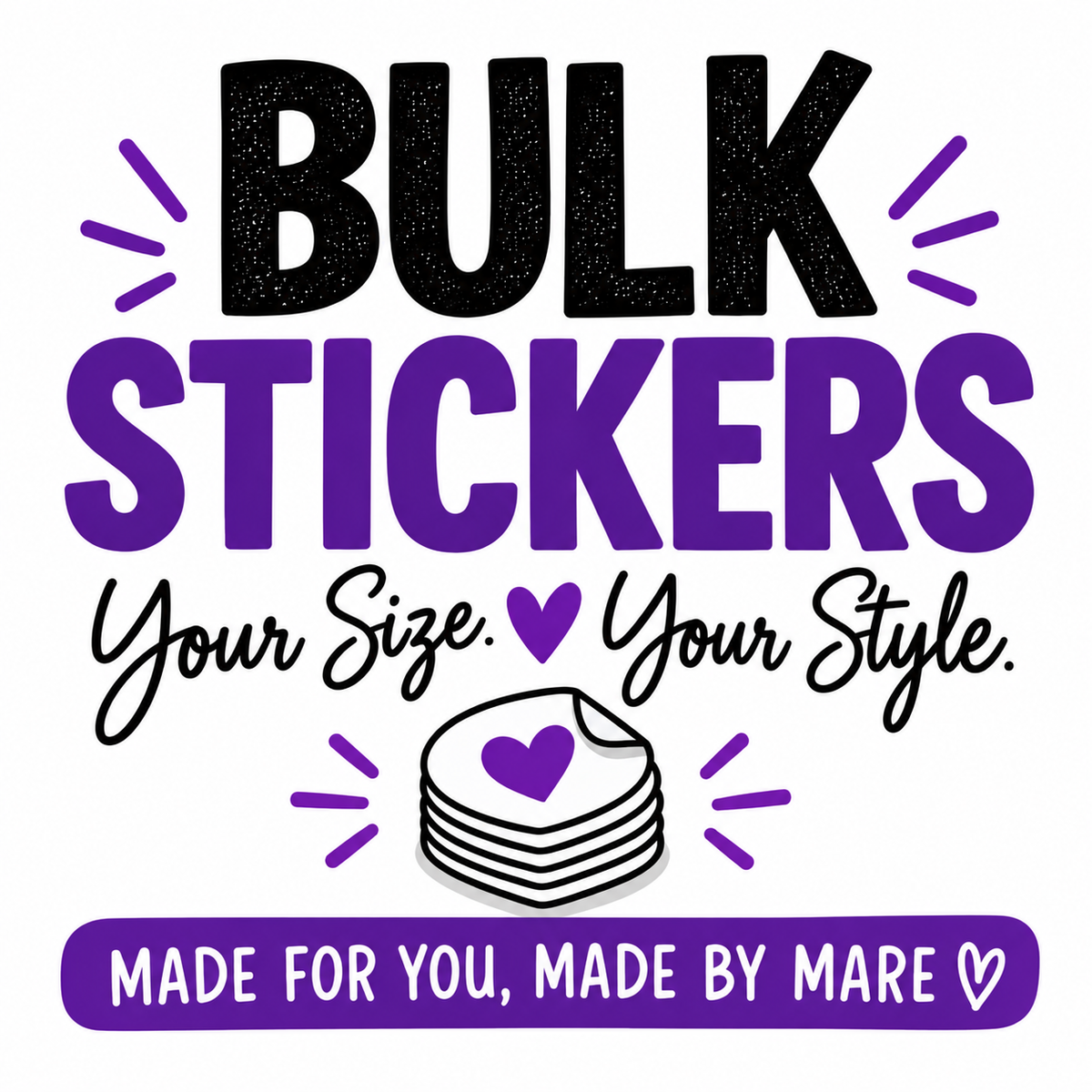 Custom Bulk Stickers