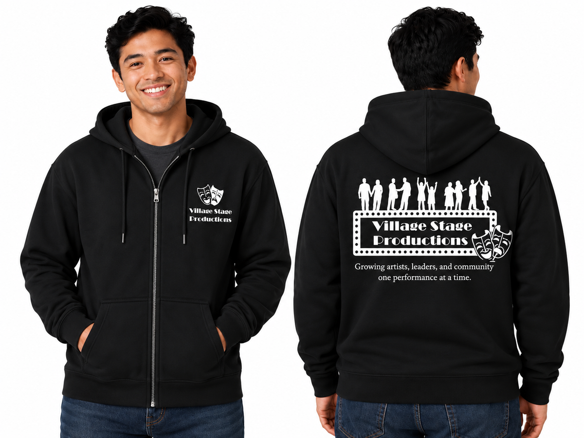 Village Stage Productions - Adult Zip-Up Hoodie