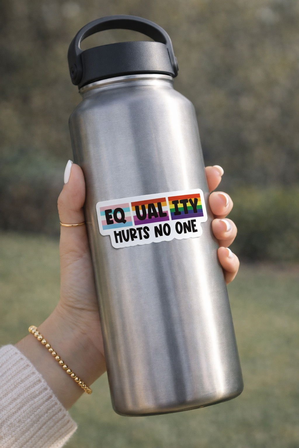 Equality Hurts No One Sticker