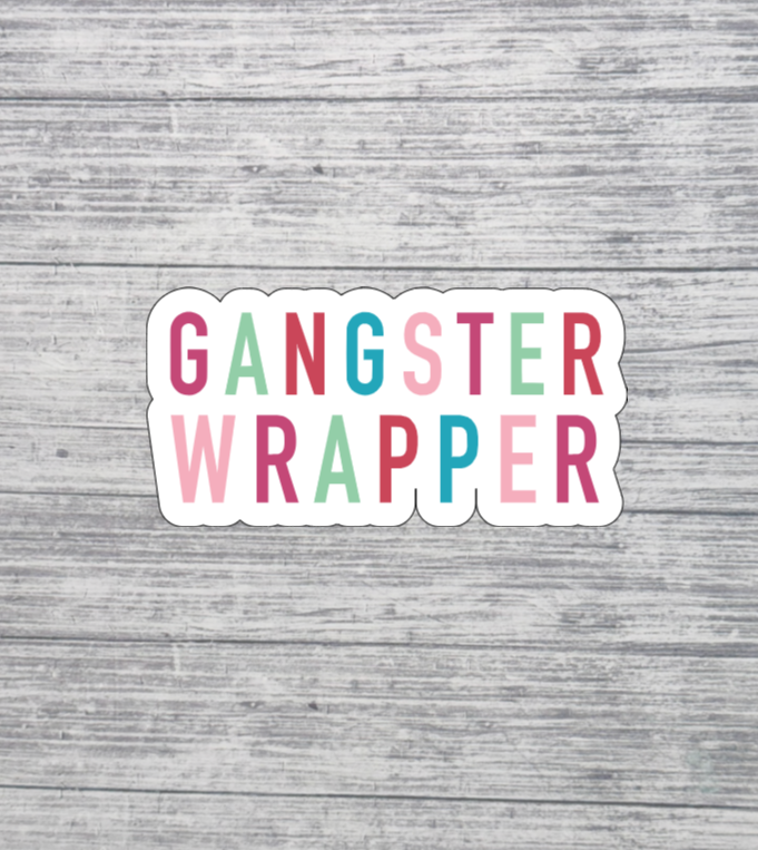 Gangster Wrapper Sticker