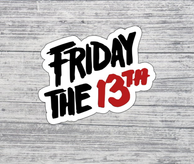 Friday the 13th Sticker