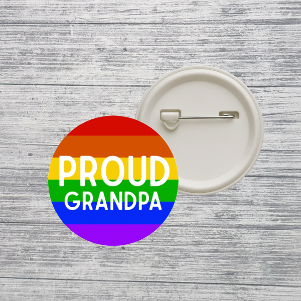 Pride Family Button Pin