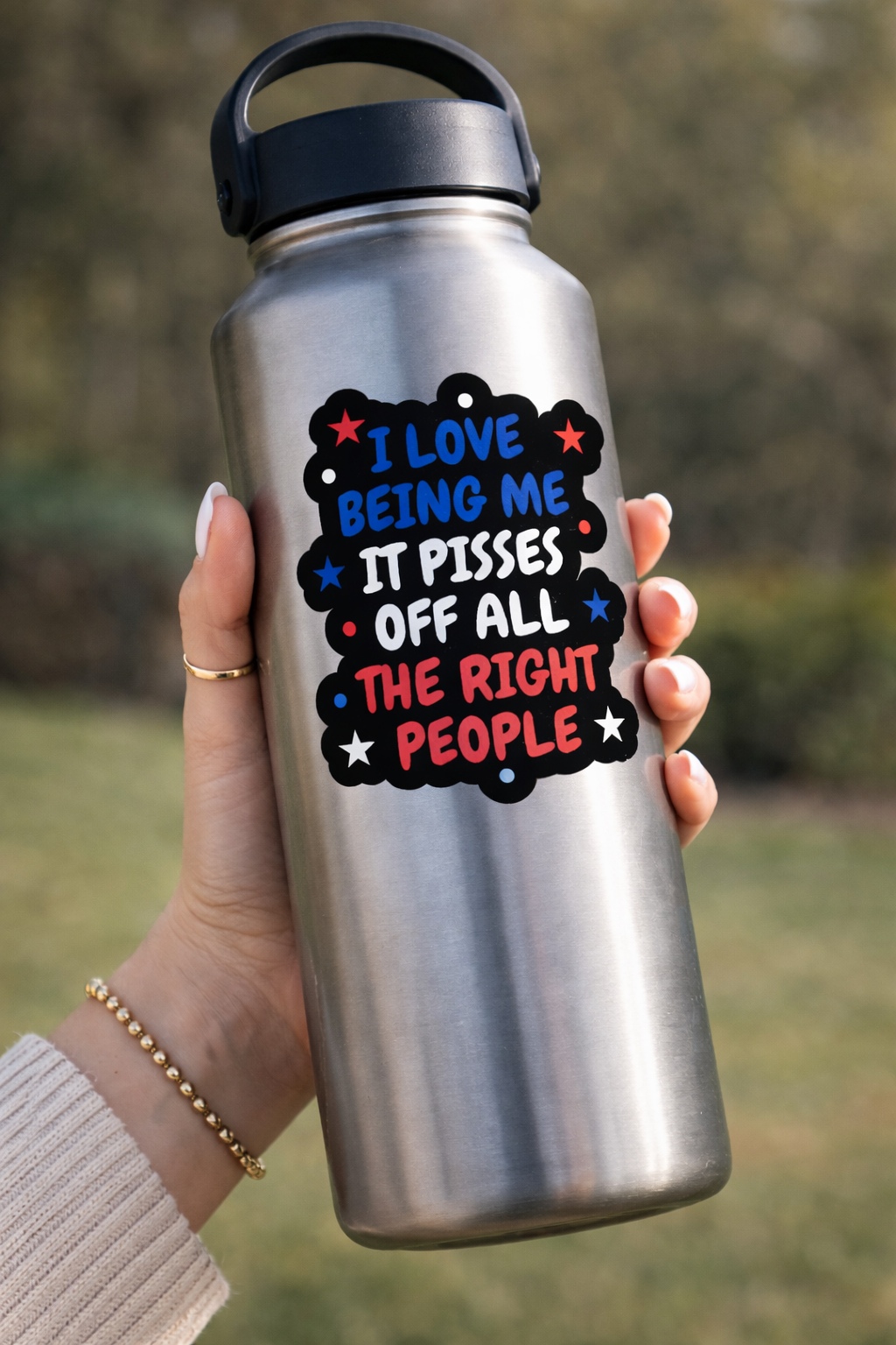 I Love Being Me Sticker