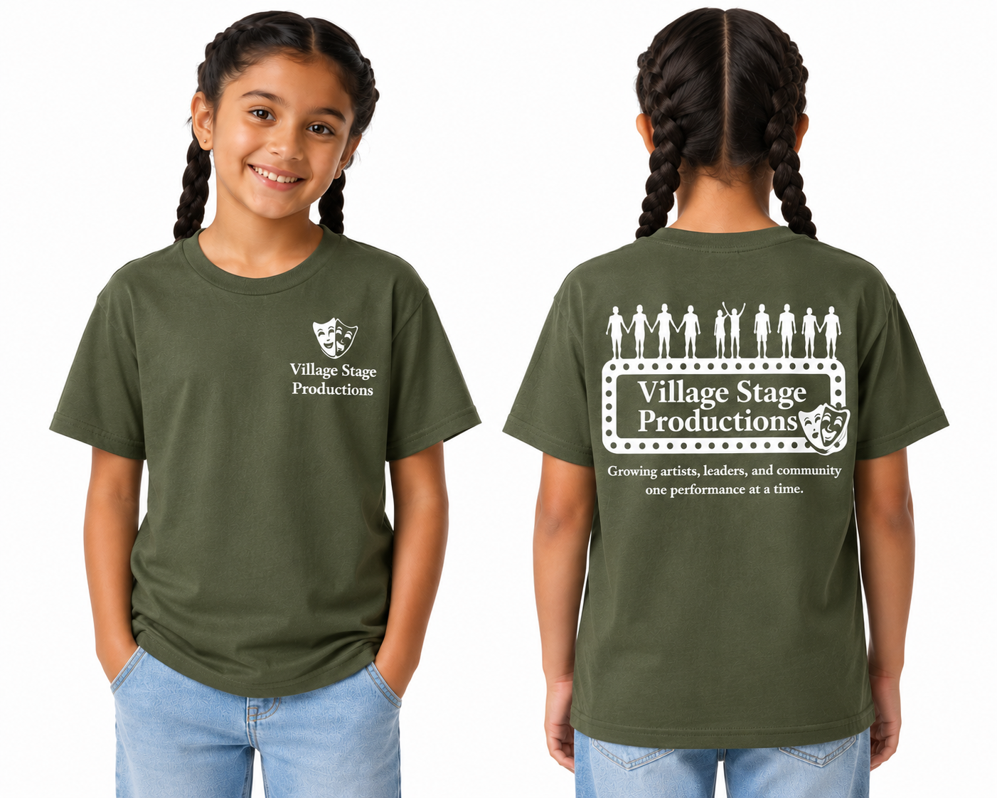 Village Stage Productions - Youth Crew T-Shirt (Cast)