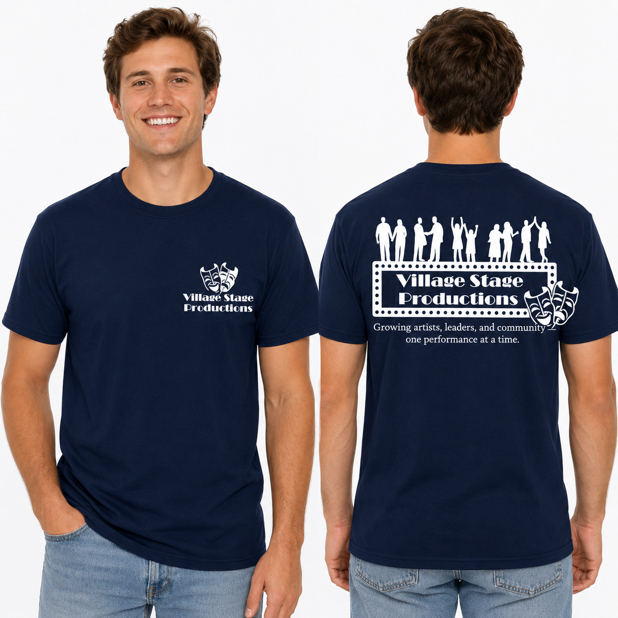 Village Stage Productions - Adult Crew Neck (Cast)