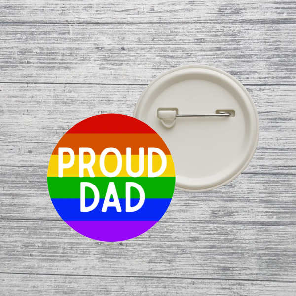 Pride Family Button Pin