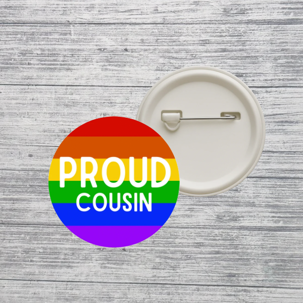 Pride Family Button Pin