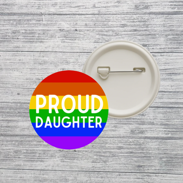 Pride Family Button Pin