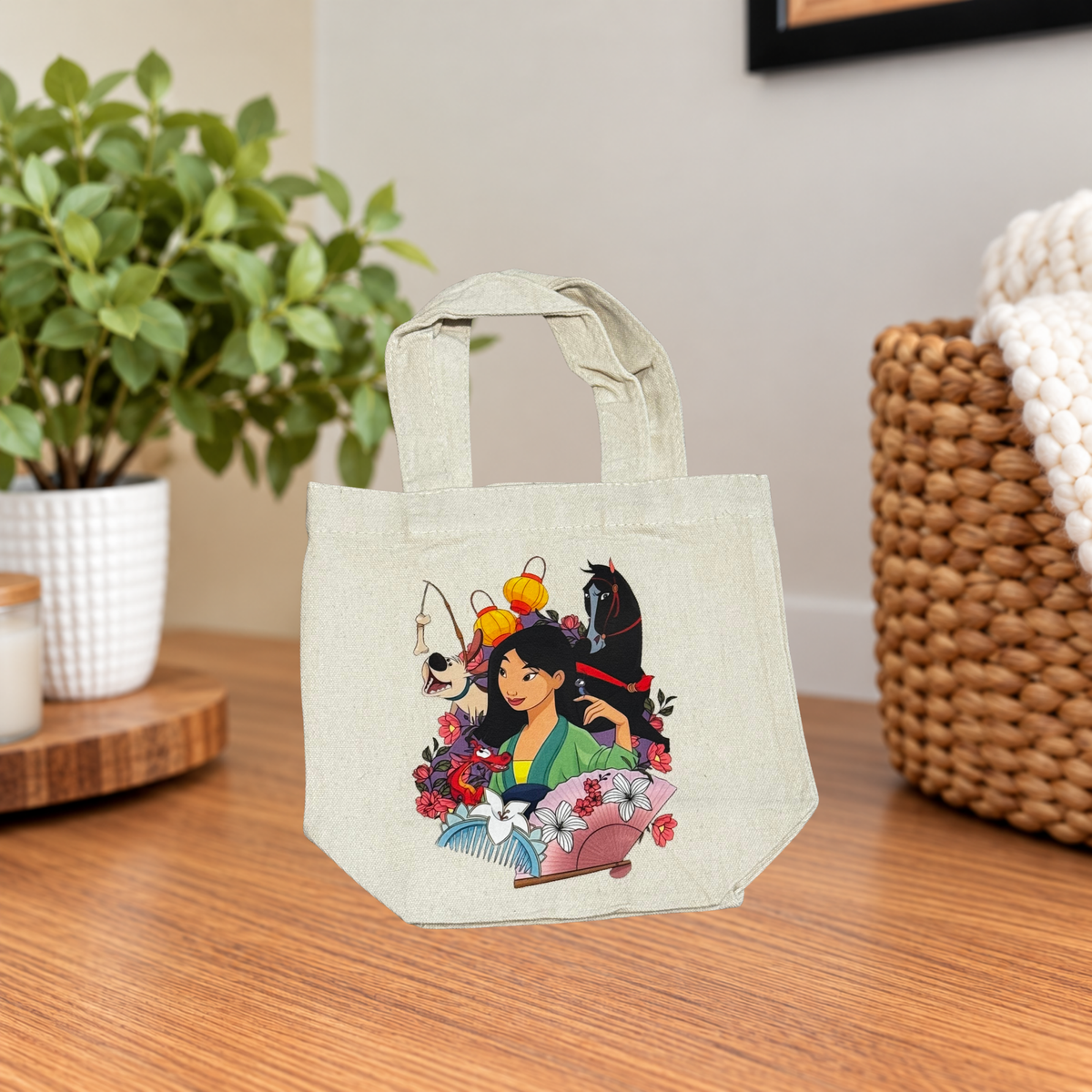 Mulan & Friends Mini Tote Bag