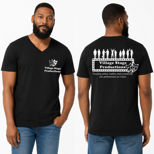 Village Stage Productions - Adult V-Neck (Cast)