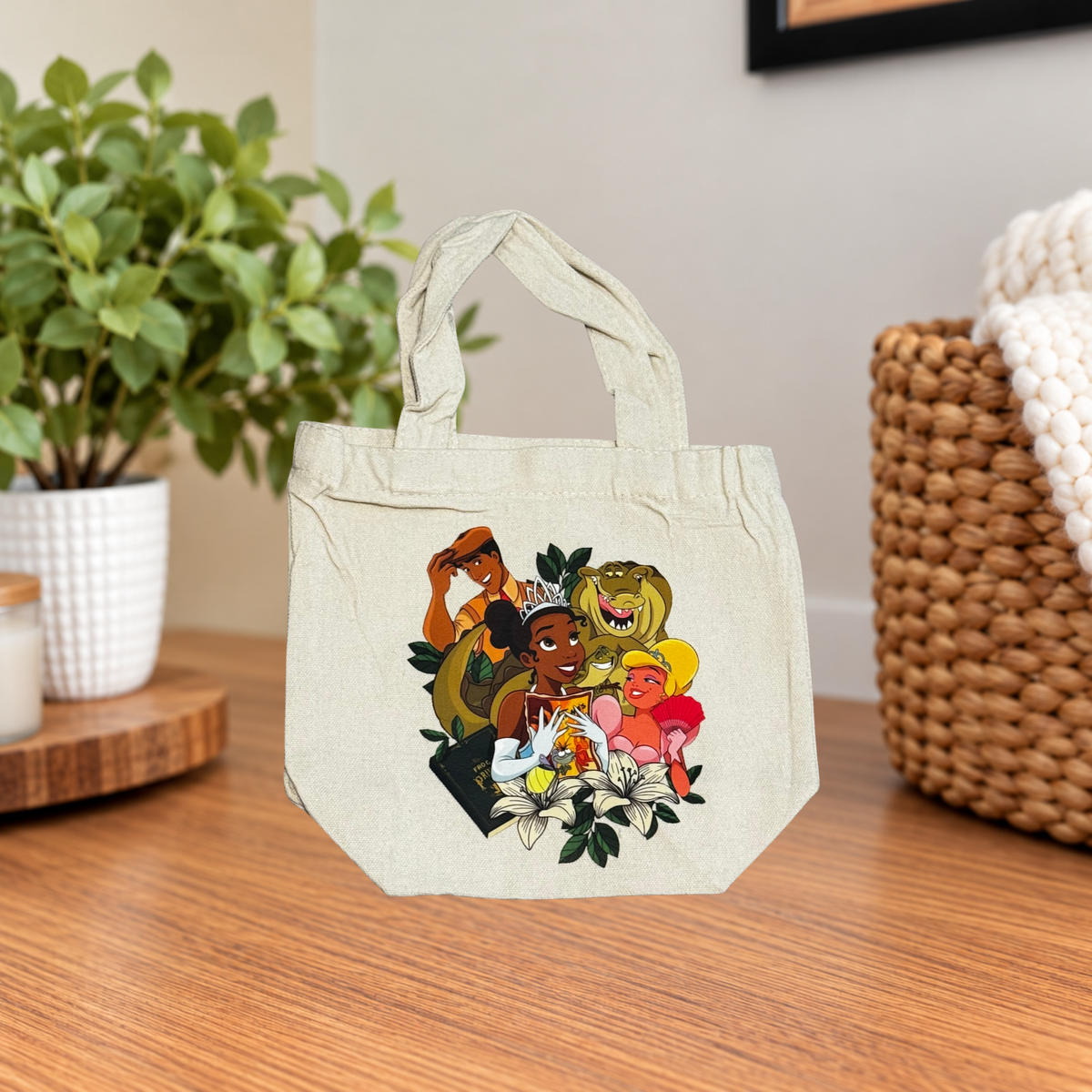 Princess Tiana & Friends Mini Tote Bag