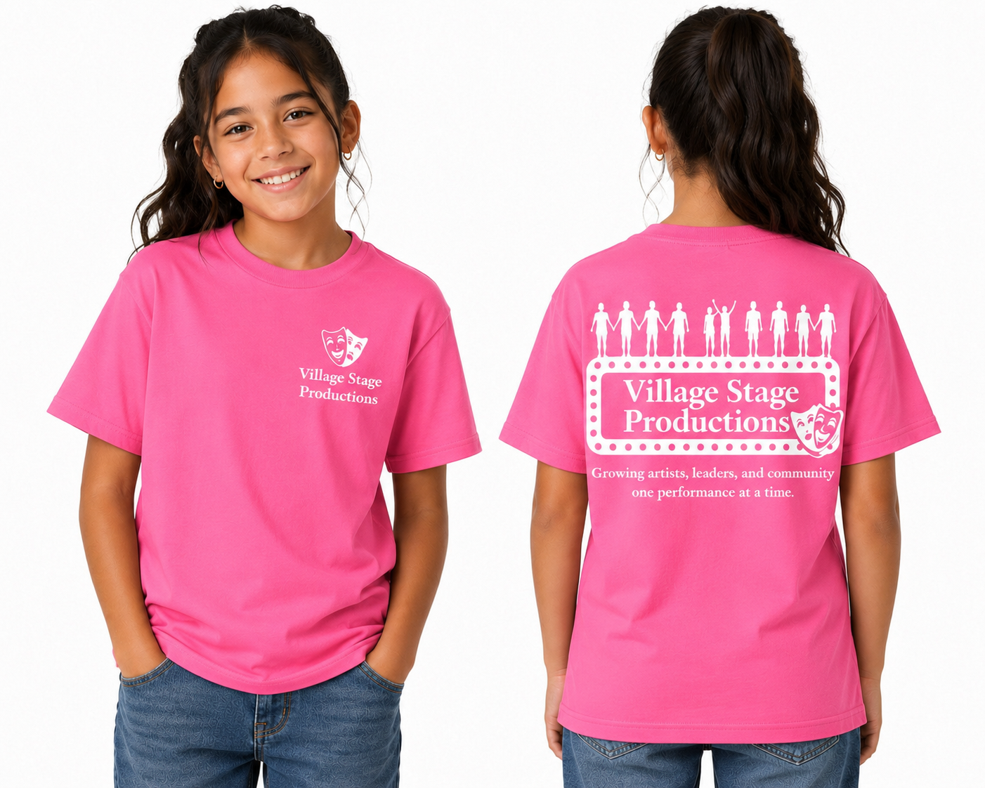 Village Stage Productions - Youth Crew T-Shirt (Cast)