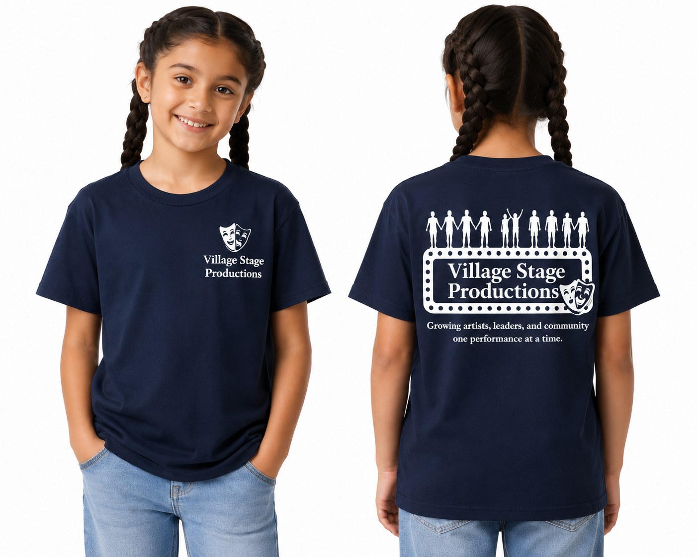 Village Stage Productions - Youth Crew T-Shirt (Cast)