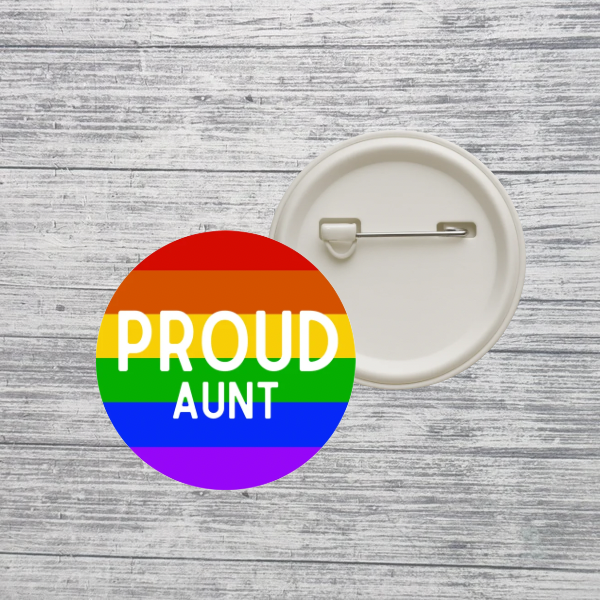 Pride Family Button Pin