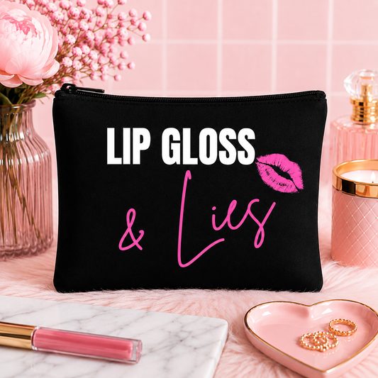 Lip Gloss & Lies Personal Bag