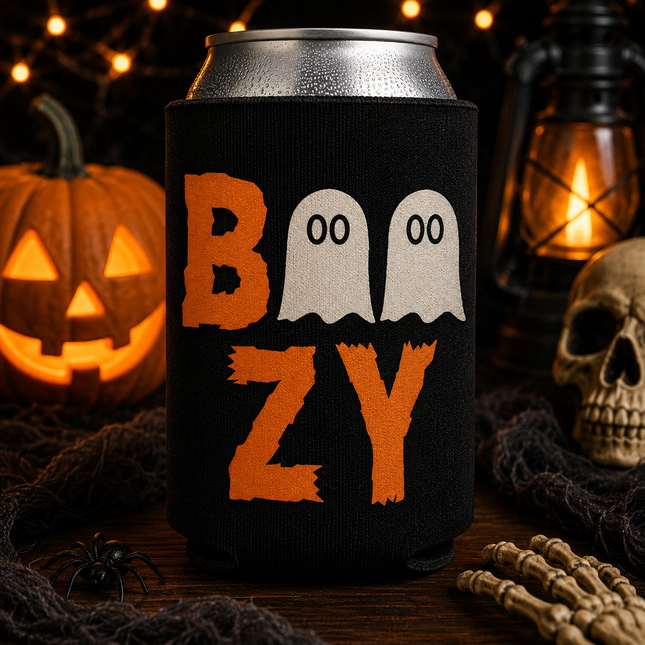 Boozy Halloween Koozie