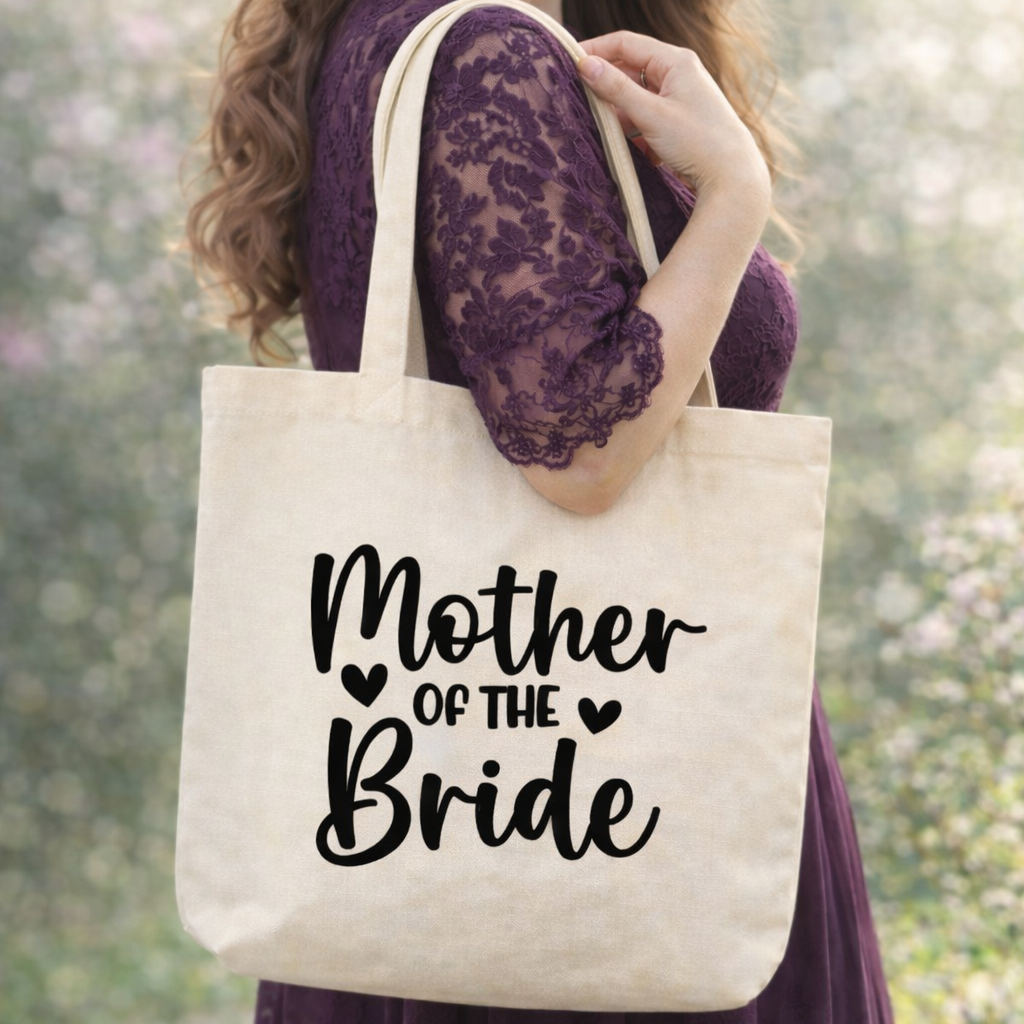 Mother of the Bride Canvas Tote Bag