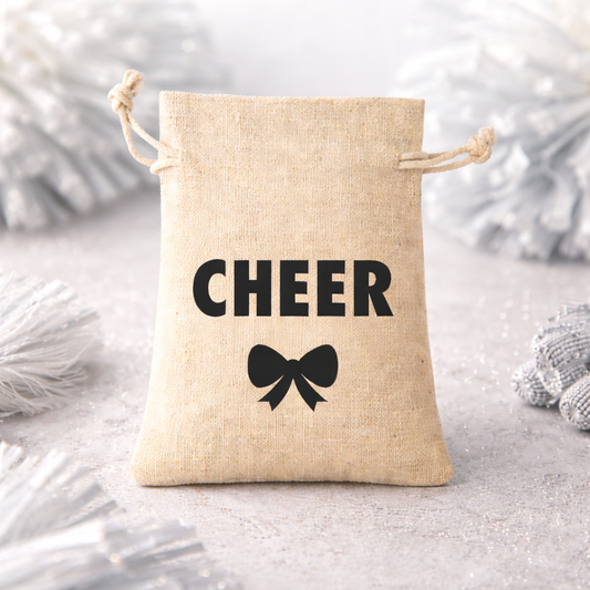 Personalized Cheer Drawstring Bag