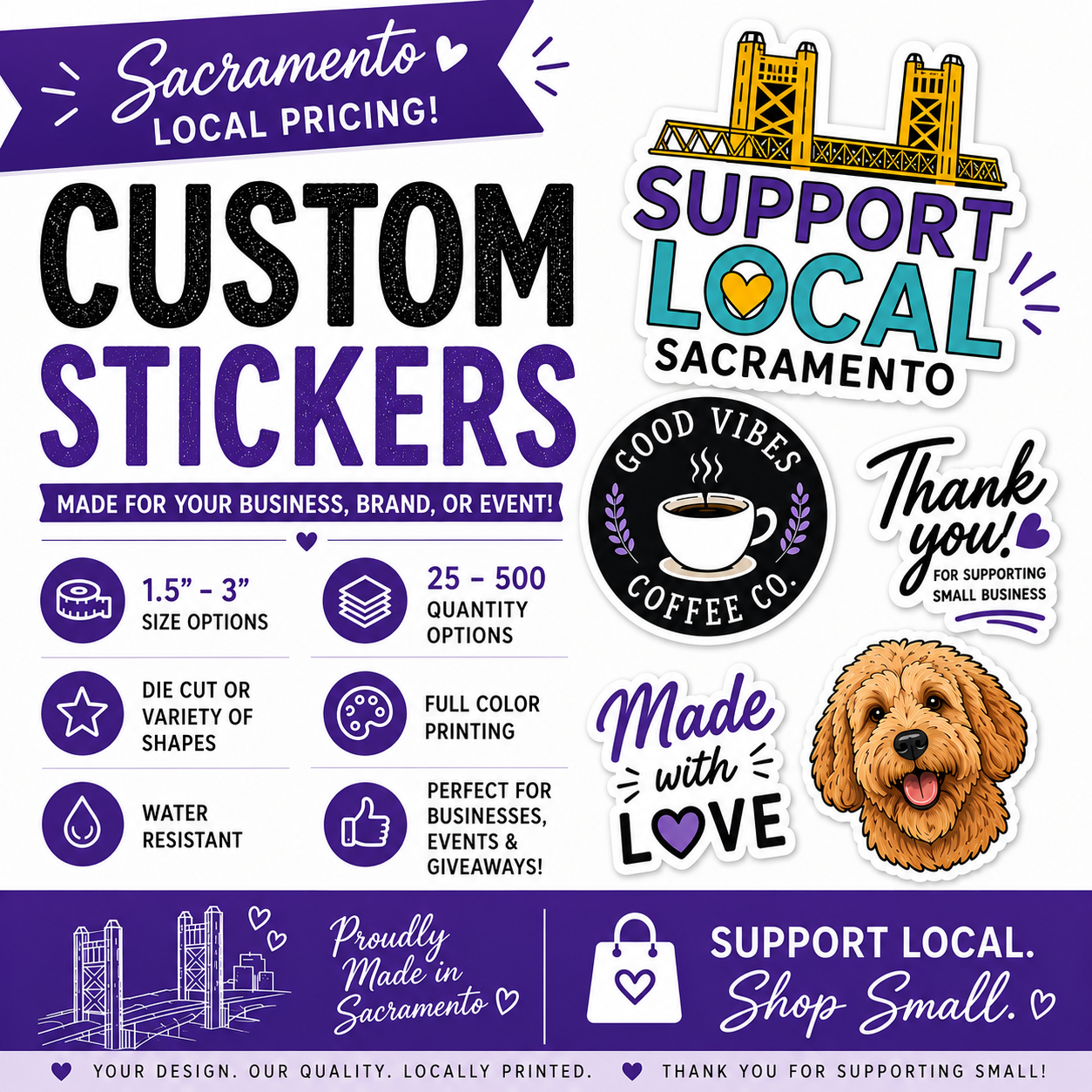 Custom Bulk Stickers