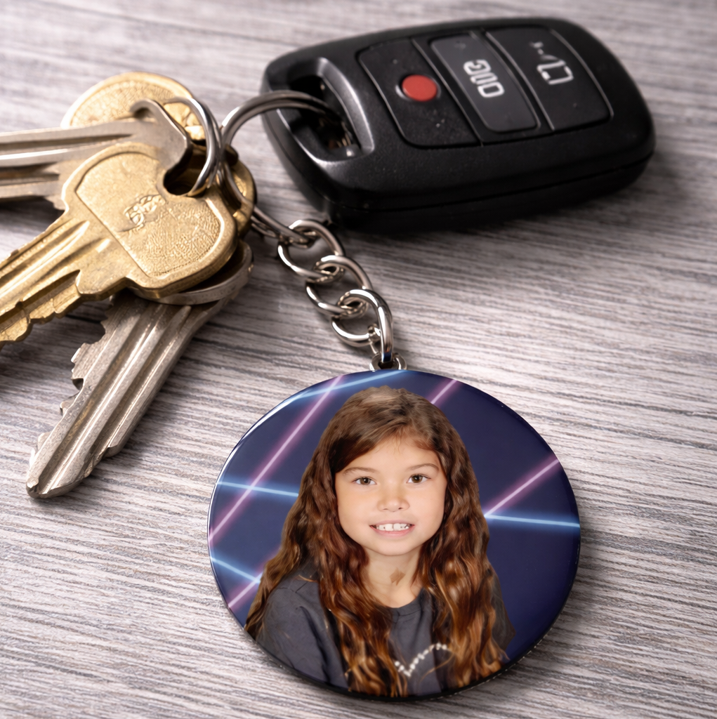 Personalized Photo Keychain