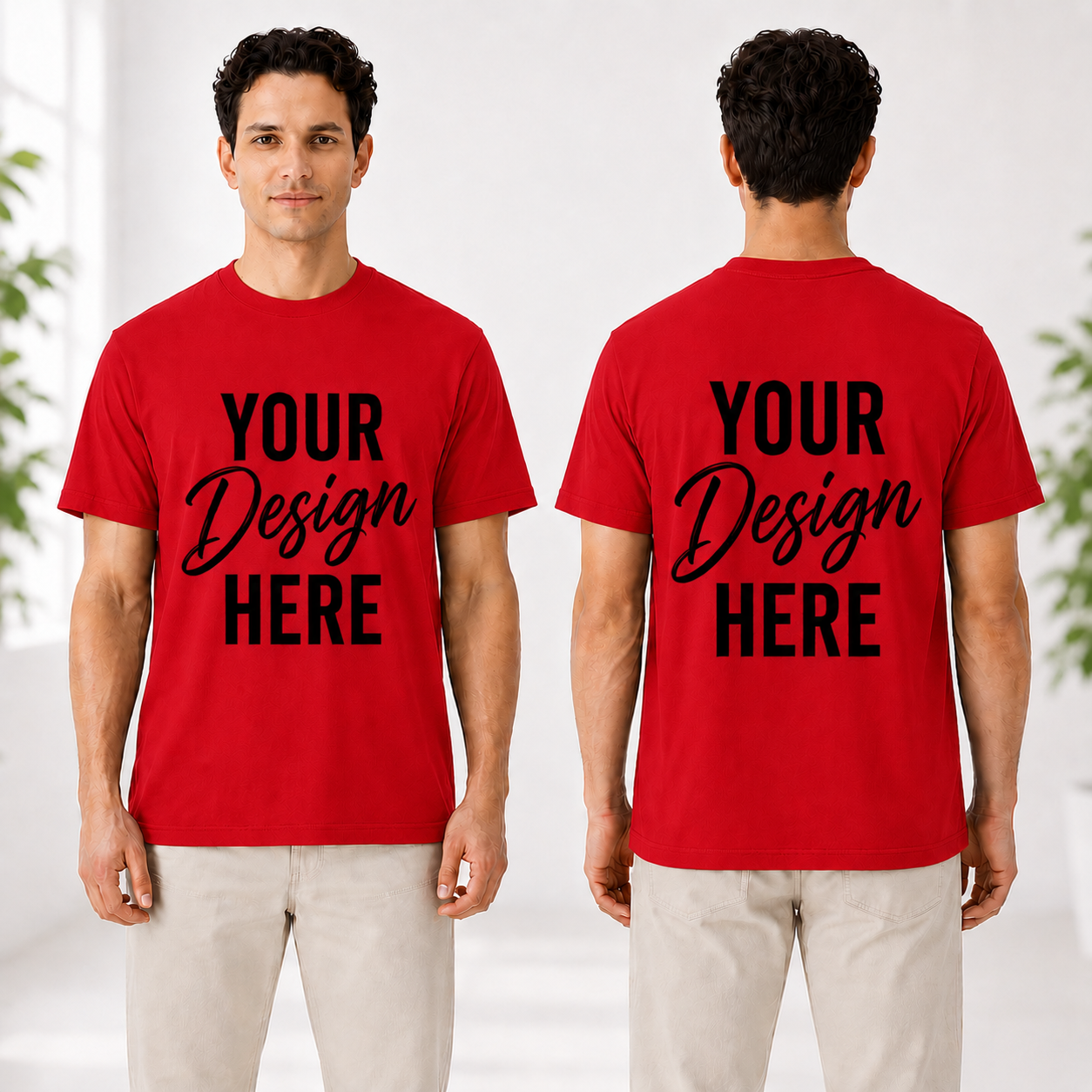 Custom Design T-Shirt – Personalized Unisex Tee