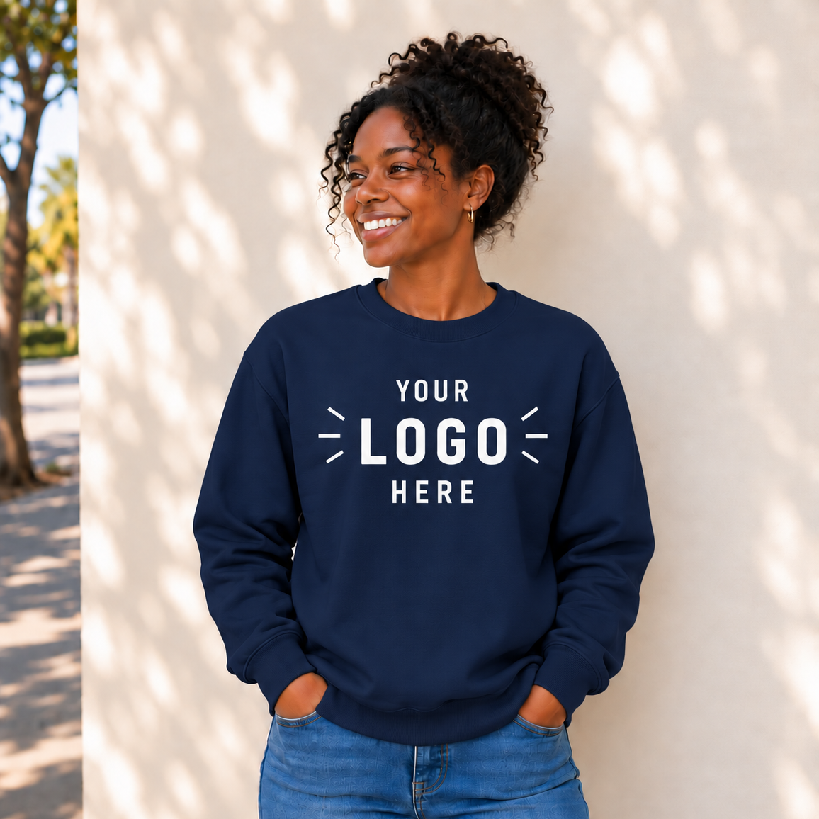 Custom Crew Neck Sweatshirt