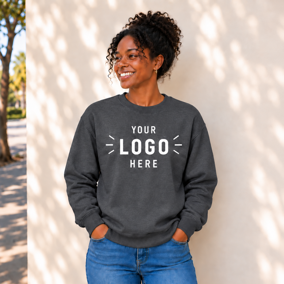 Custom Crew Neck Sweatshirt