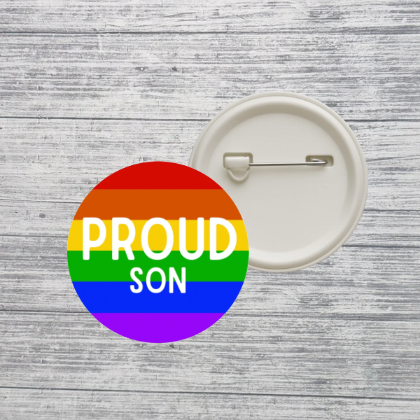 Pride Family Button Pin