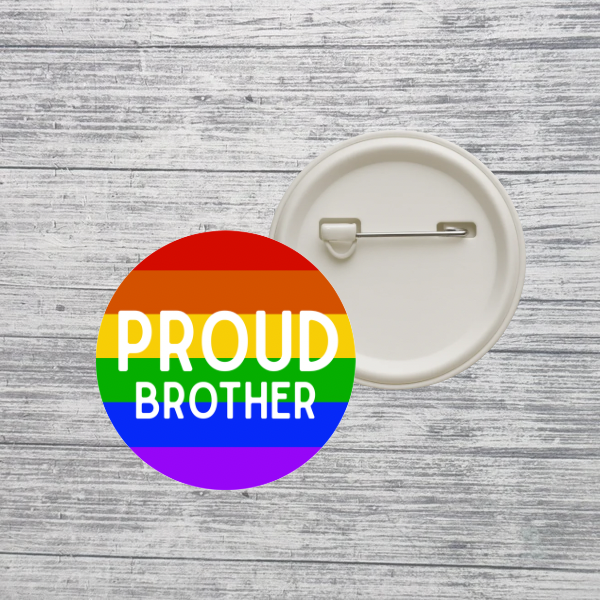 Pride Family Button Pin