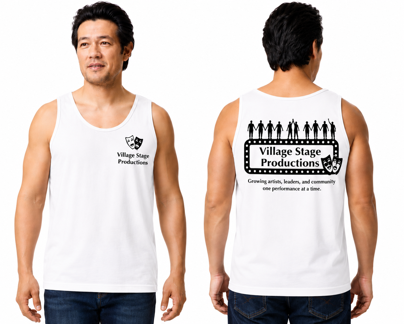 Village Stage Productions - Adult Tank Top (Cast)