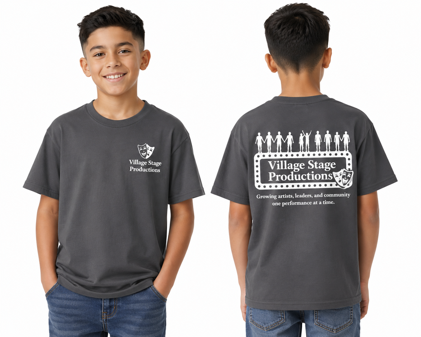Village Stage Productions - Youth Crew T-Shirt (Cast)