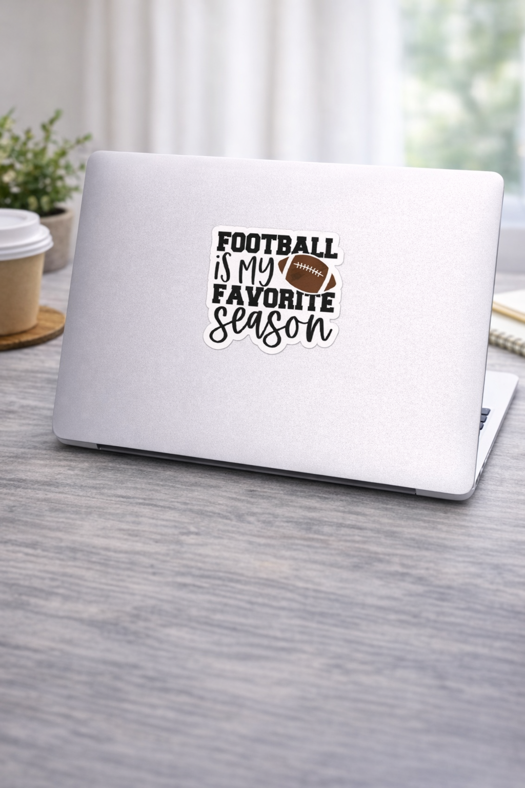Football Is My Favorite Season Sticker