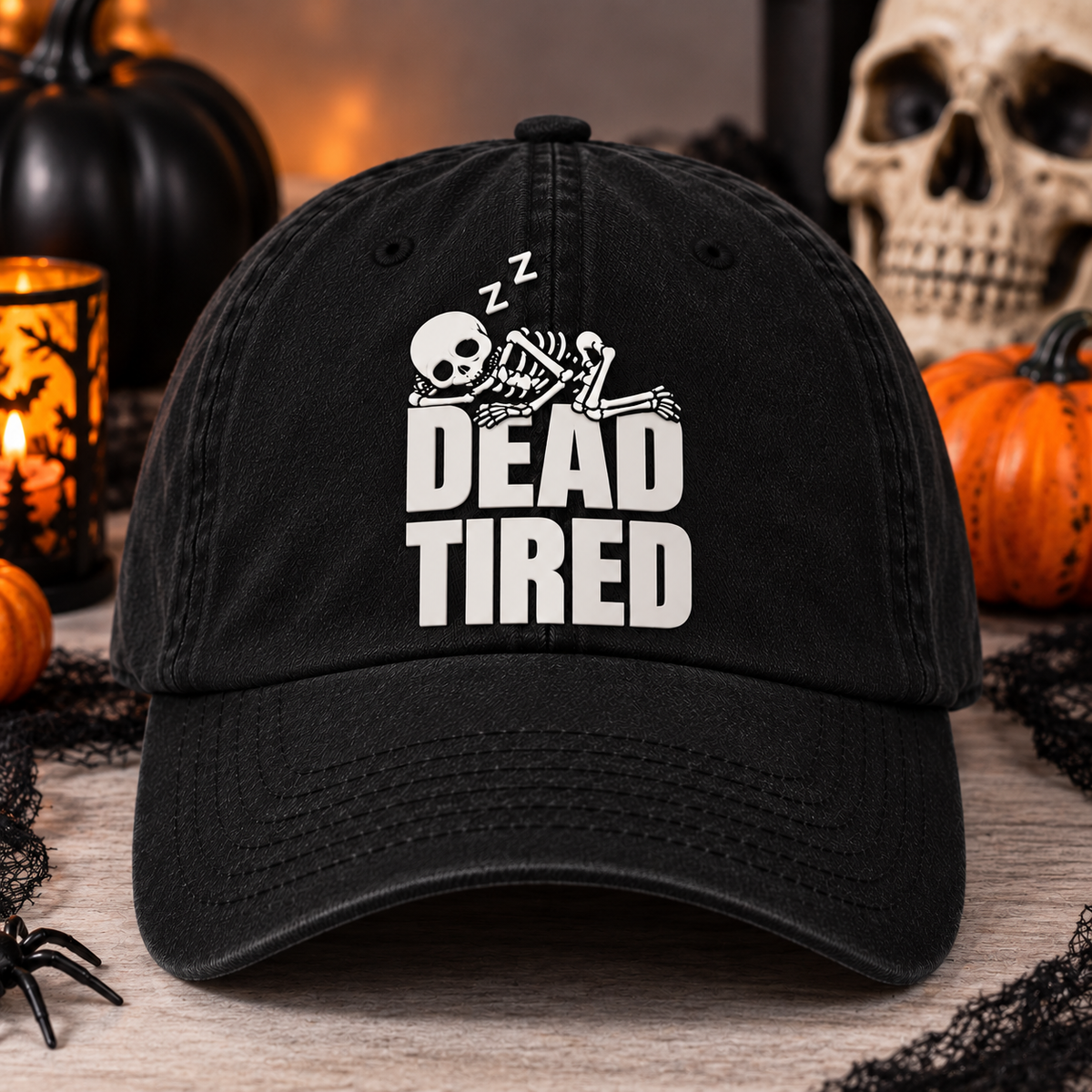 Dead Tired Skeleton Hat