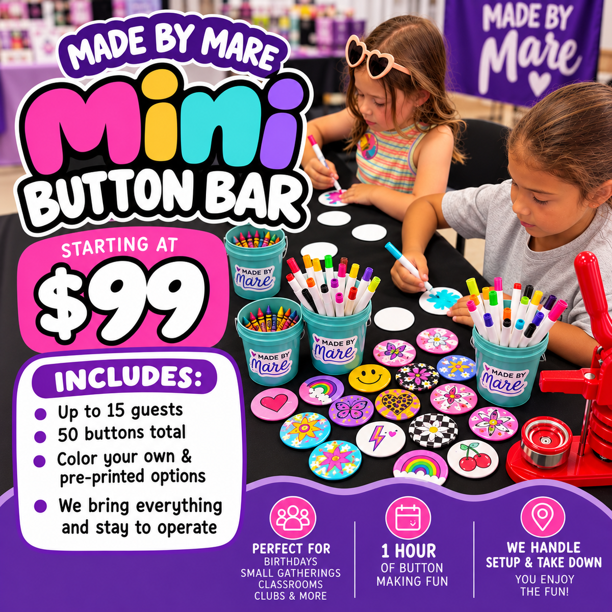 Mini Button Bar