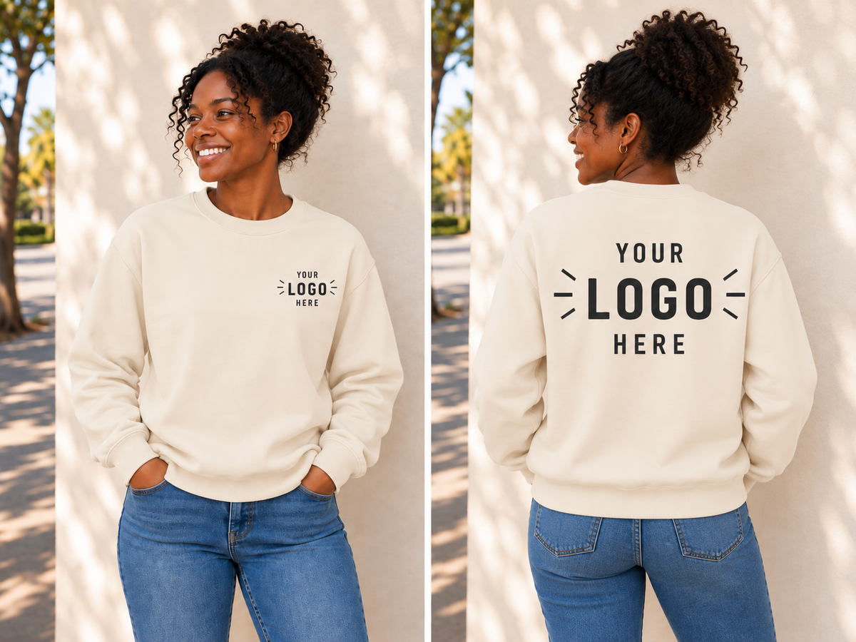 Custom Crew Neck Sweatshirt