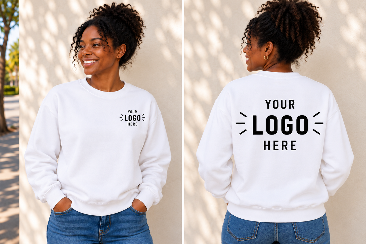 Custom Crew Neck Sweatshirt