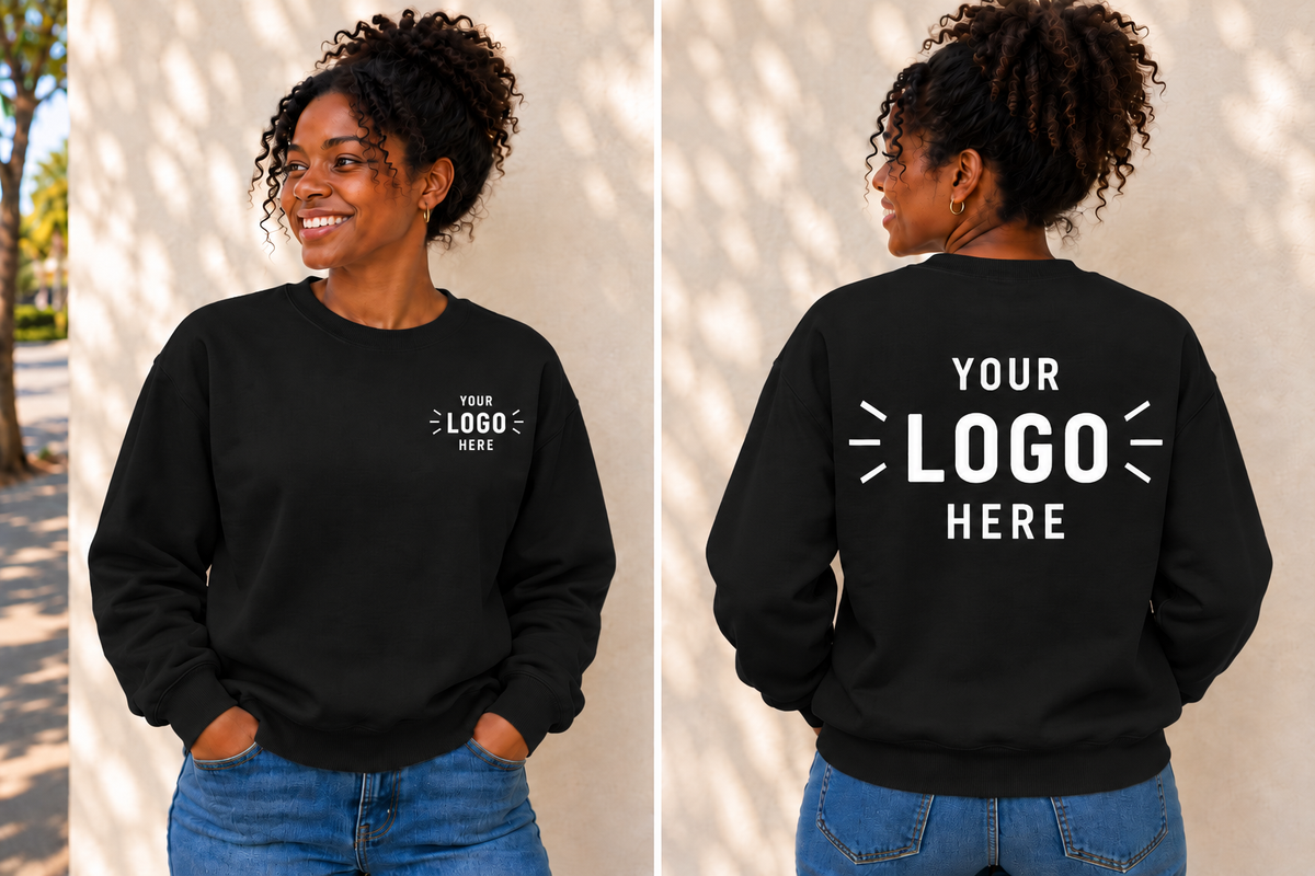 Custom Crew Neck Sweatshirt
