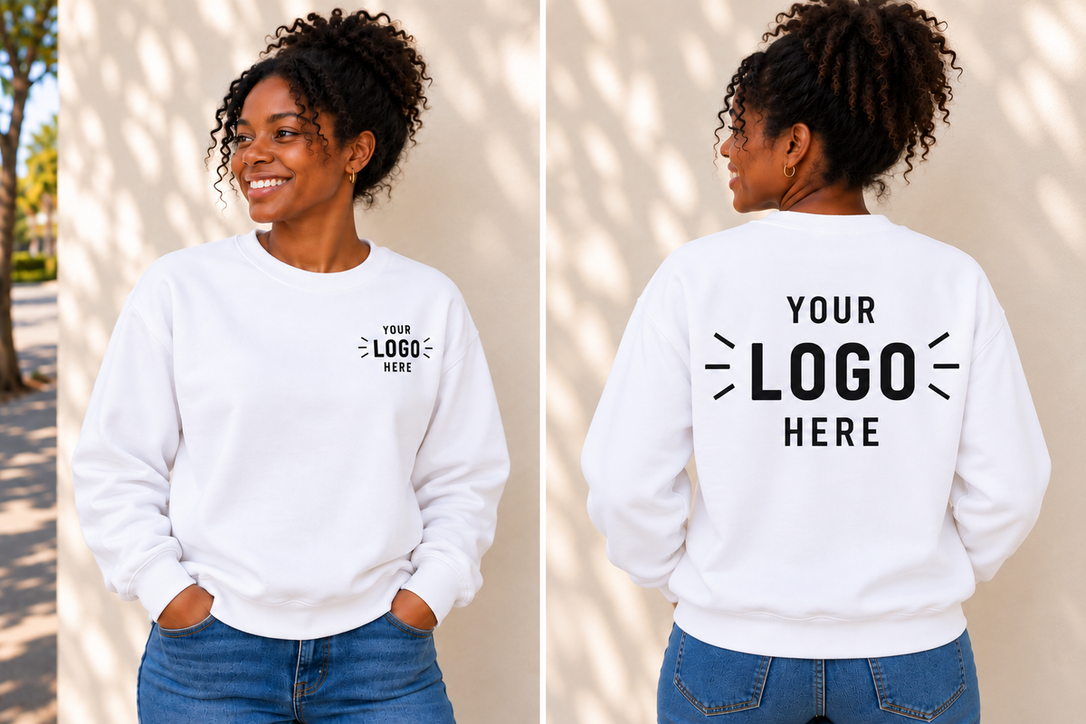Custom Crew Neck Sweatshirt