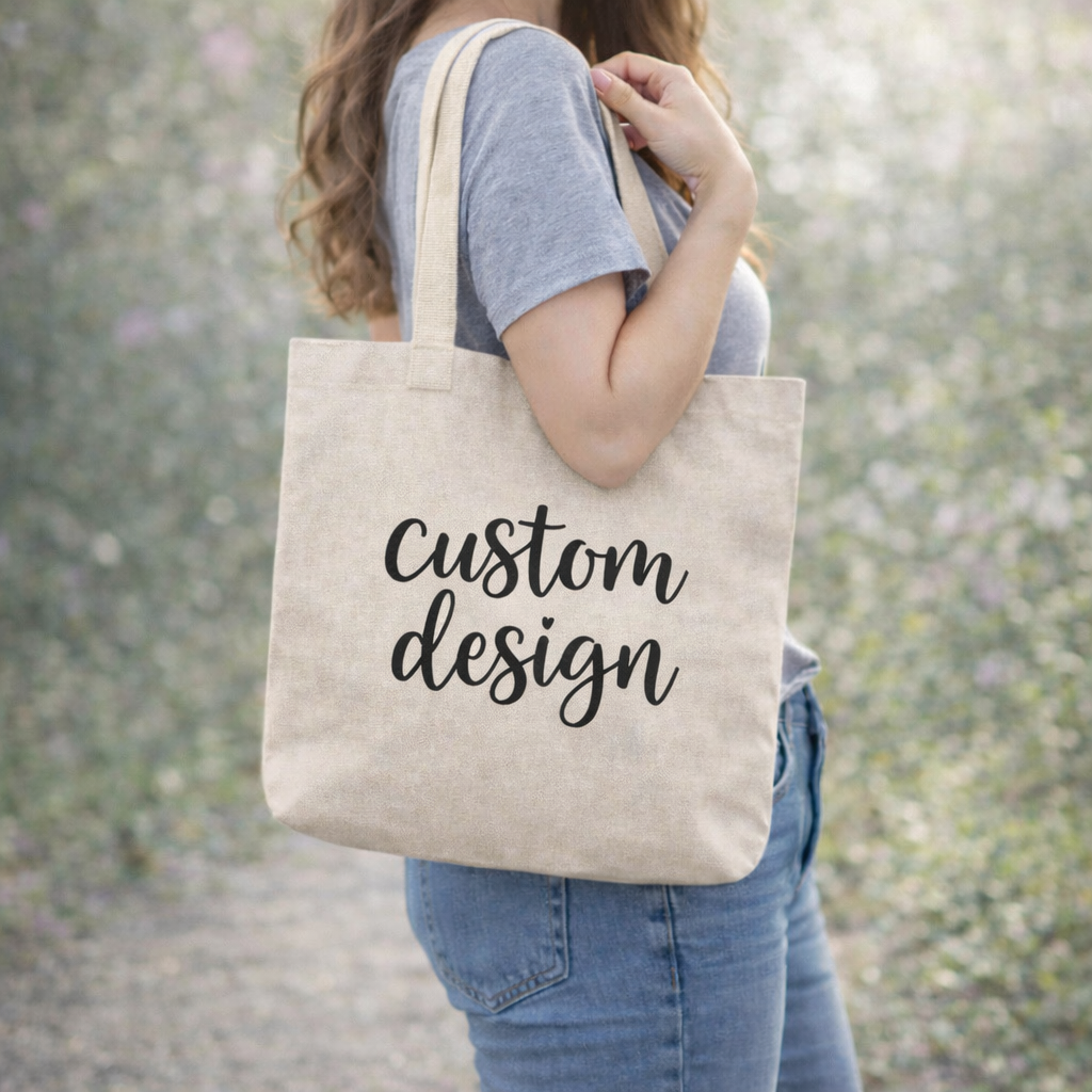 Custom Design Canvas Tote