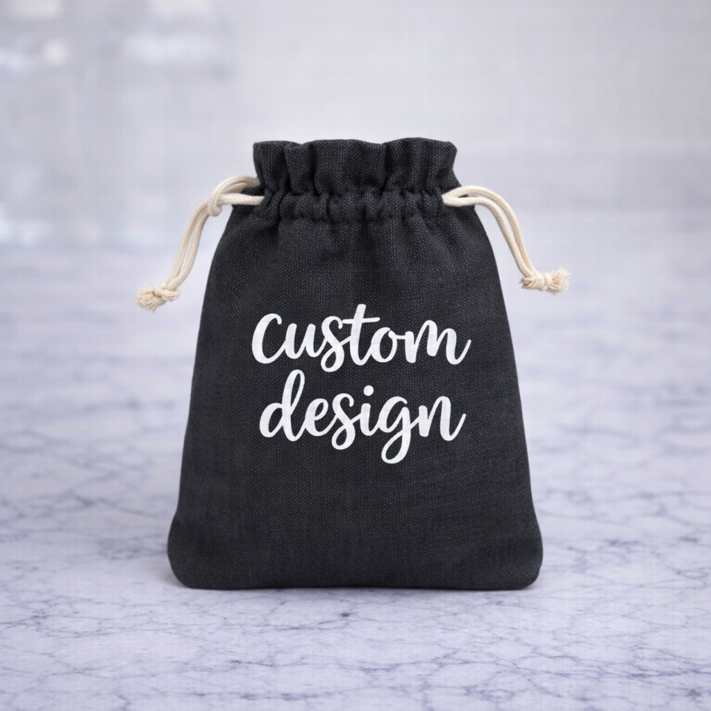 Custom Design Small Drawstring Tote