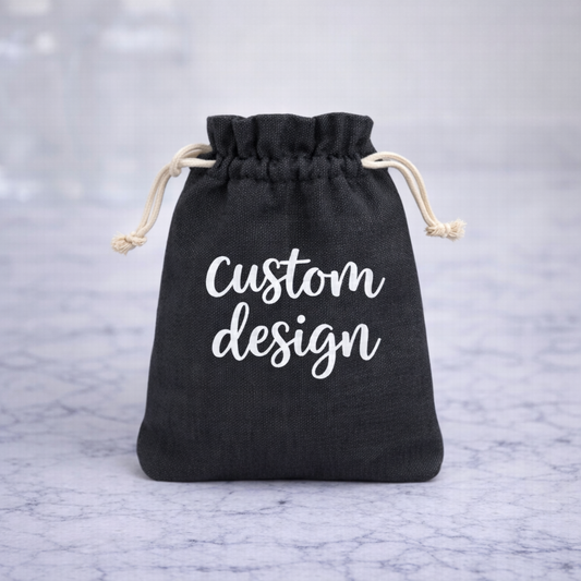 Custom Design Small Drawstring Tote