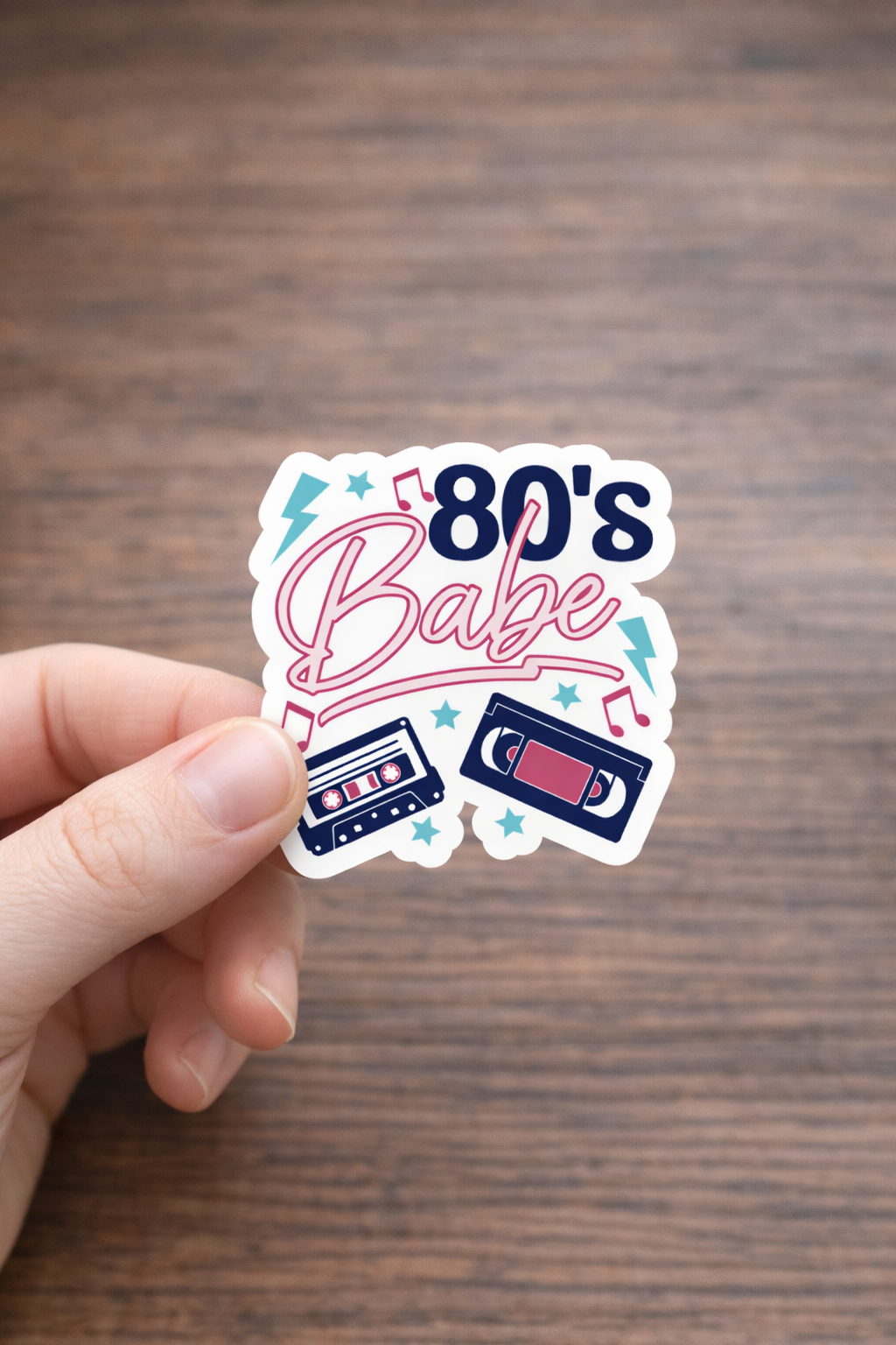 80’s Babe Sticker