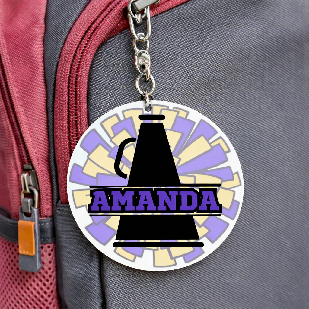 Cheer Keychain Custom Personalized