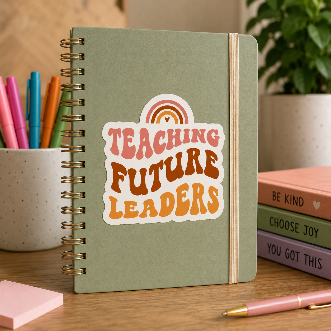 Teaching Future Leaders Sticker